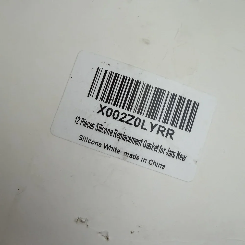 Silicone Jar Gaskets Replacements NEW Open Box 11 Gaskets Canning Cottage